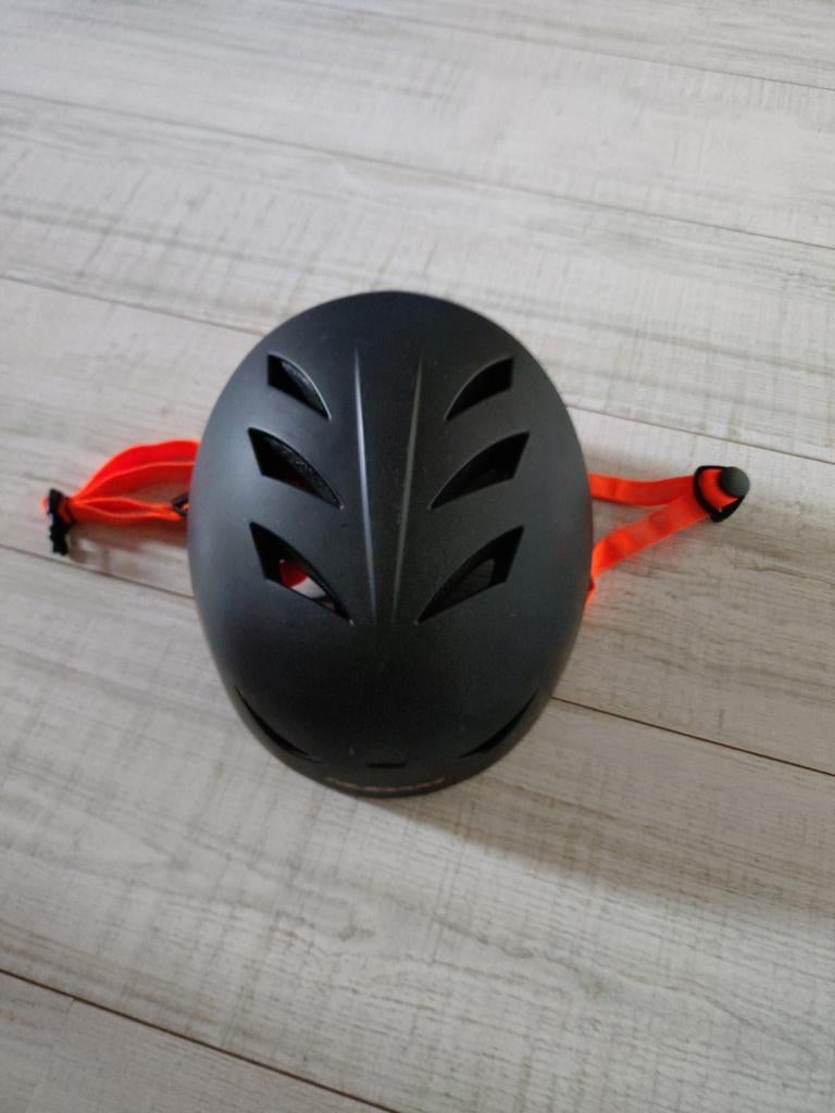 Nijdam Zwarte Oranje Helm, Ophalen of Verzenden, Gebruikt, Overige typen, Nijdam