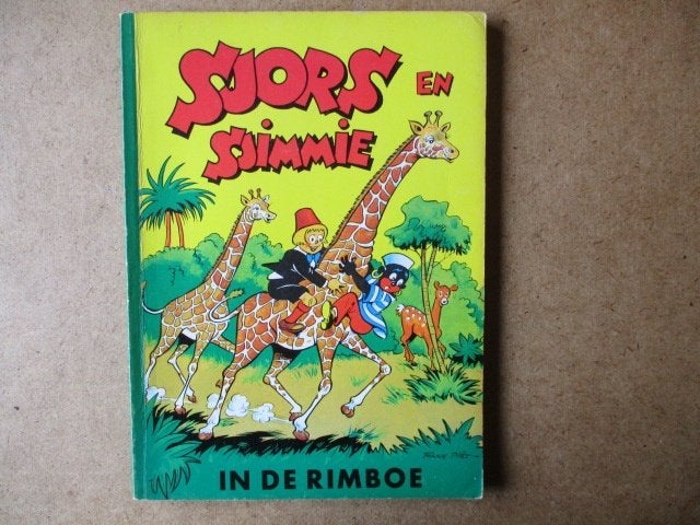 adv8083 sjors en sjimmie in de rimboe, Boeken, Eén stripboek, Ophalen, Gelezen