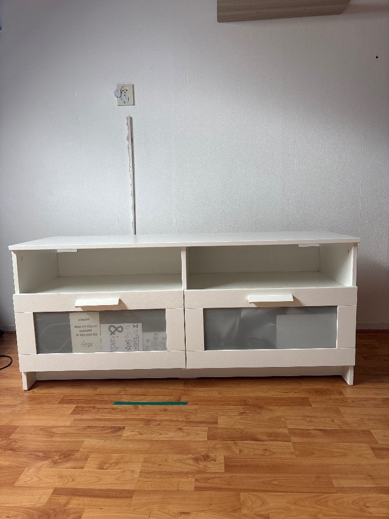 Tv meubel Ikea, Ophalen, Gebruikt, 100 tot 150 cm, Scandinavisch