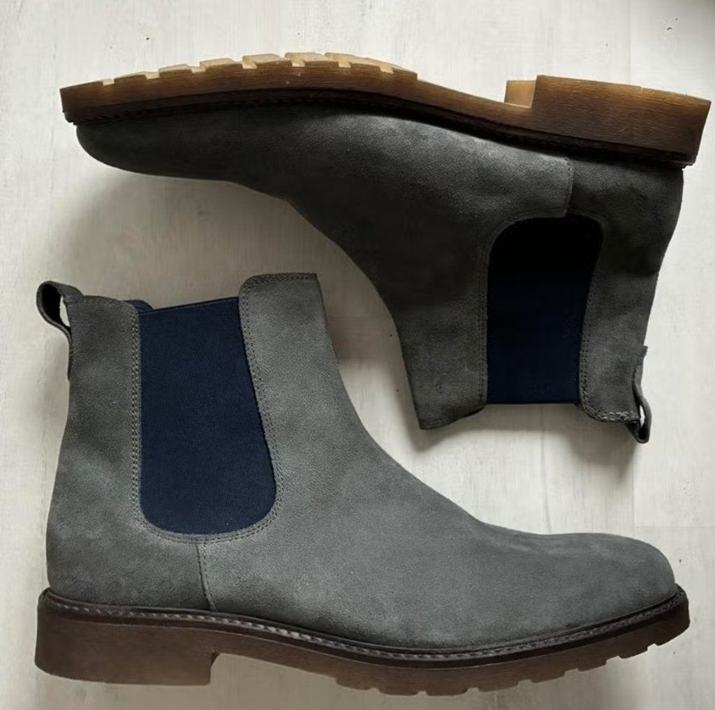 AT.P.CO Suède leren Chelsea Boots maat 45, Overige kleuren, Nieuw, Ophalen of Verzenden, Boots
