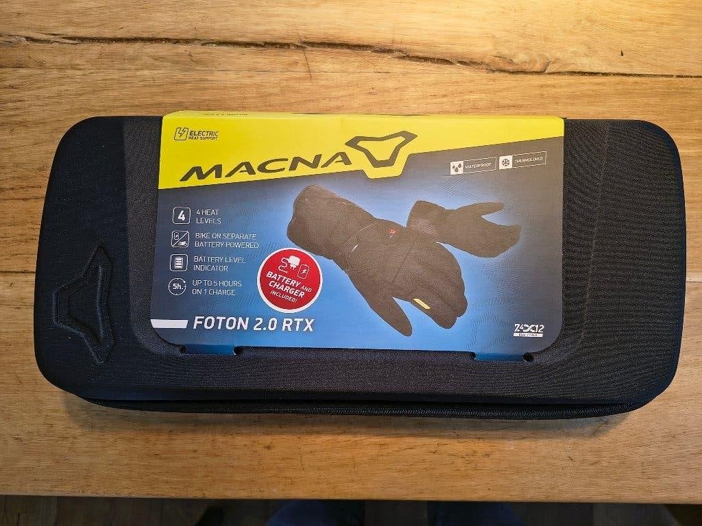 Macna Foton RTX 2.0 Kit handschoenen verwarmbaar compleet M, Motoren, Macna, Macna, Ophalen of Verzenden, Handschoenen