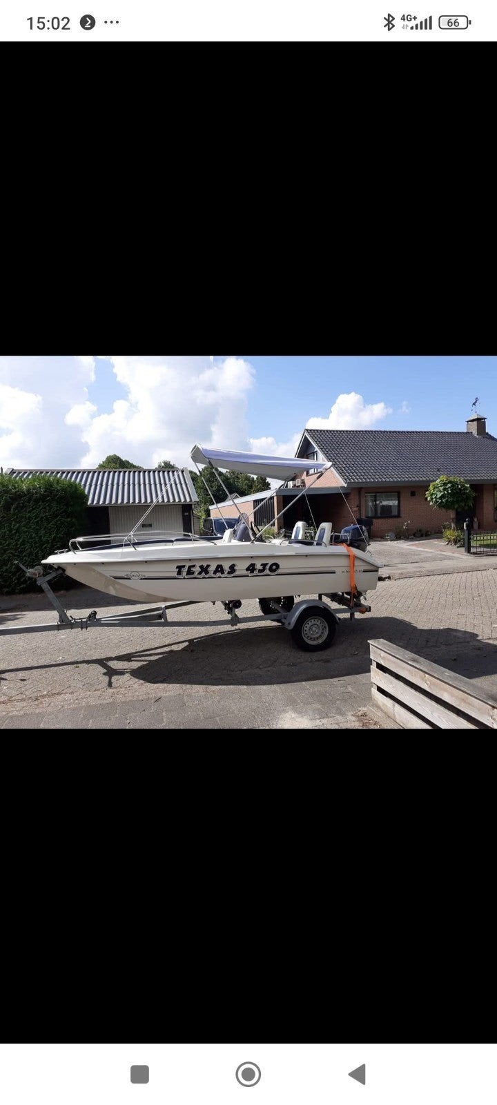 Texas 430 consoleboot, Watersport en Boten, Ophalen