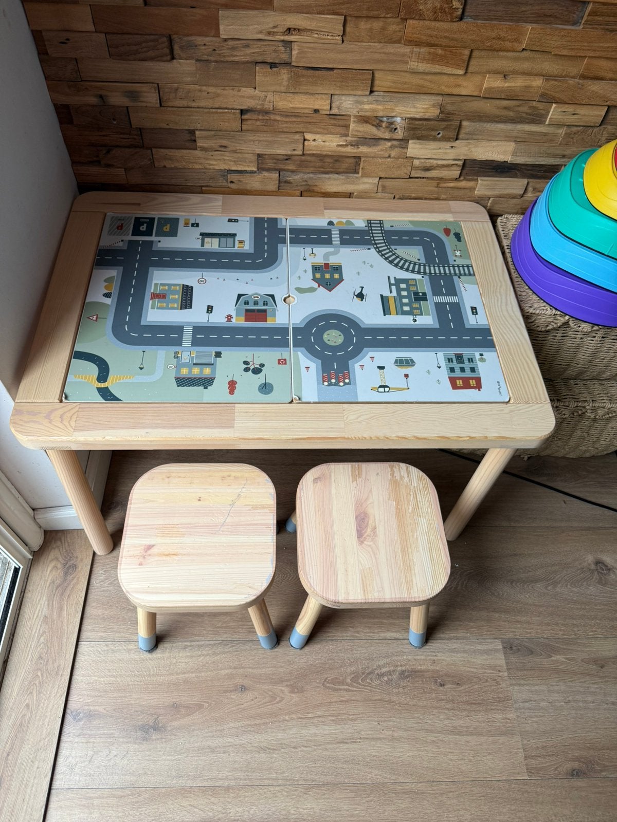 flisat ikea speeltafel, Ophalen, Gebruikt