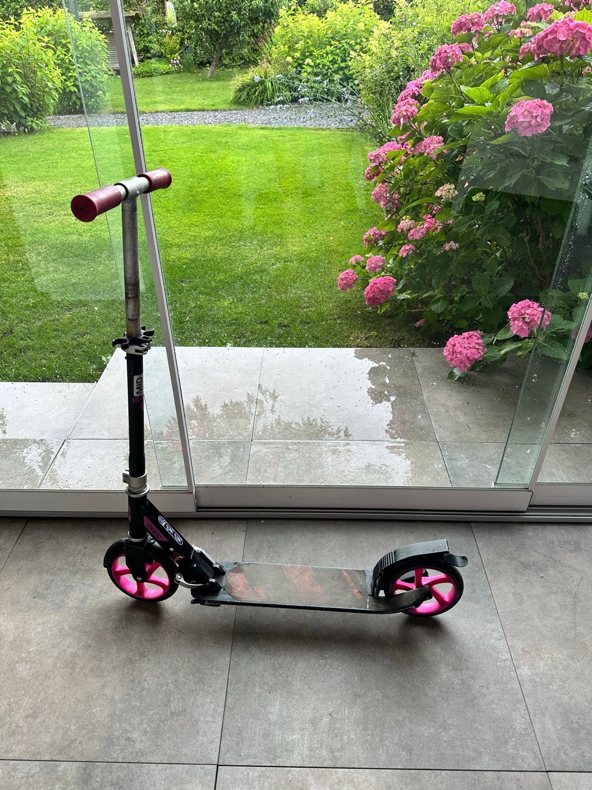 Oxelo step met roze wielen, Fietsen en Brommers, Steps, Ophalen, Gebruikt, Gewone step