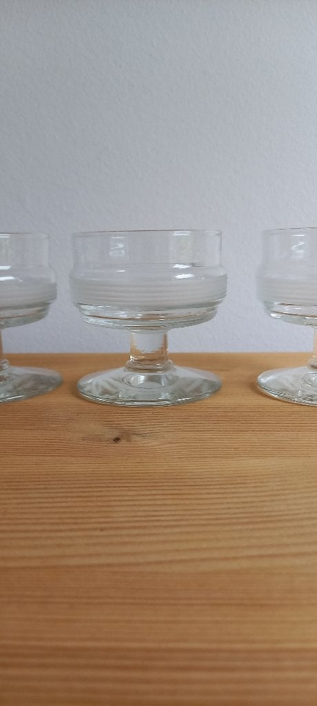 3 x jaren 60/70 glaasjes van Willem Heesen voor Leerdam, Ophalen of Verzenden