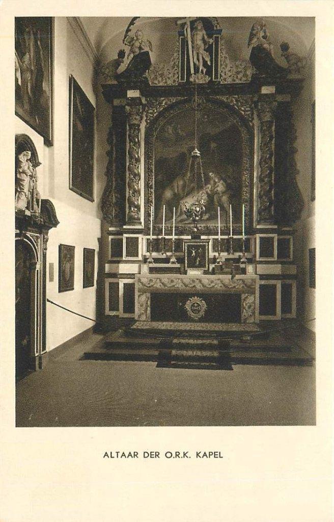 381-421-021 Altaar der O.R.K Kapel, Verzenden, Voor 1920
