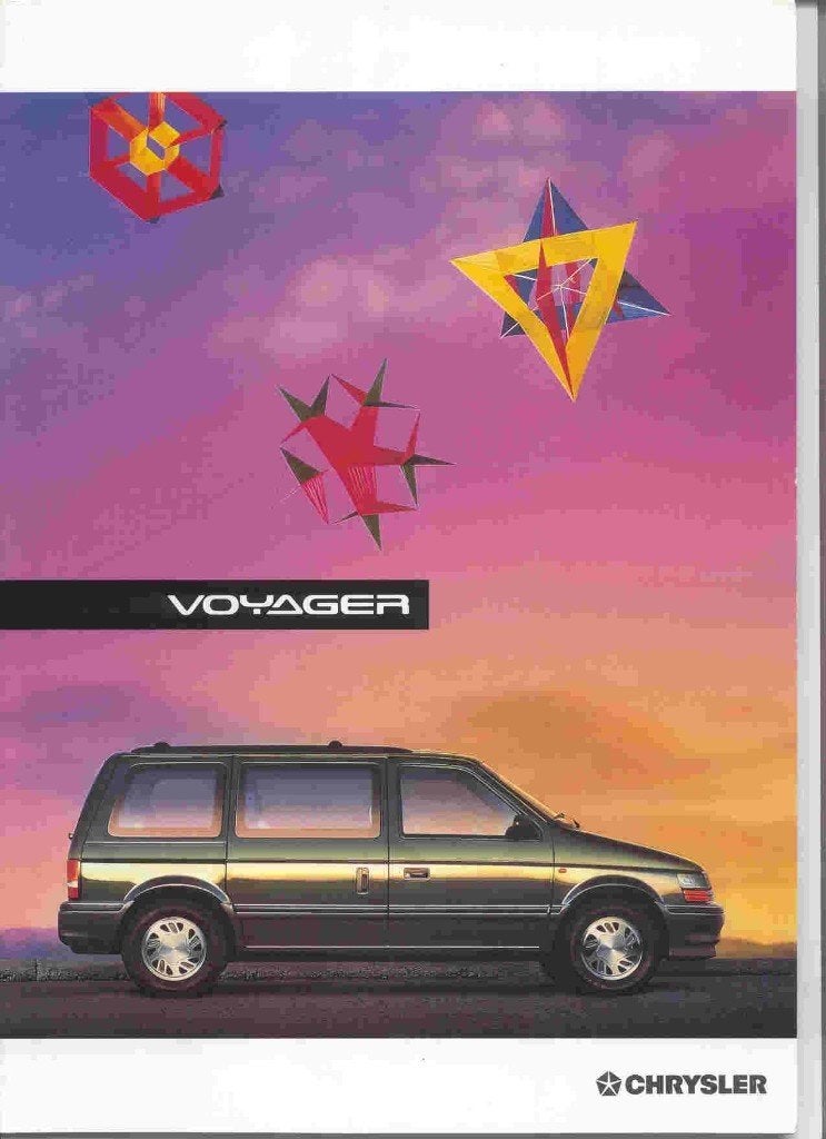 Chrysler Voyager met 5 bijlagen (1994), Boeken, Ophalen of Verzenden, Nieuw, Overige merken