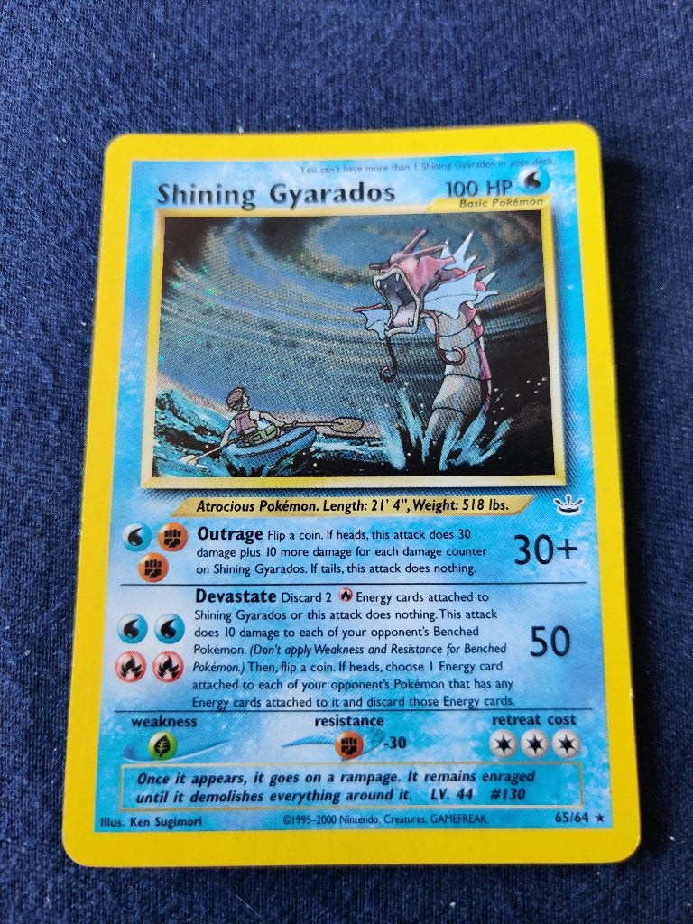 Shining Gyarados Holo - Neo Revelation 65/64 - NearMint, Ophalen of Verzenden, Nieuw