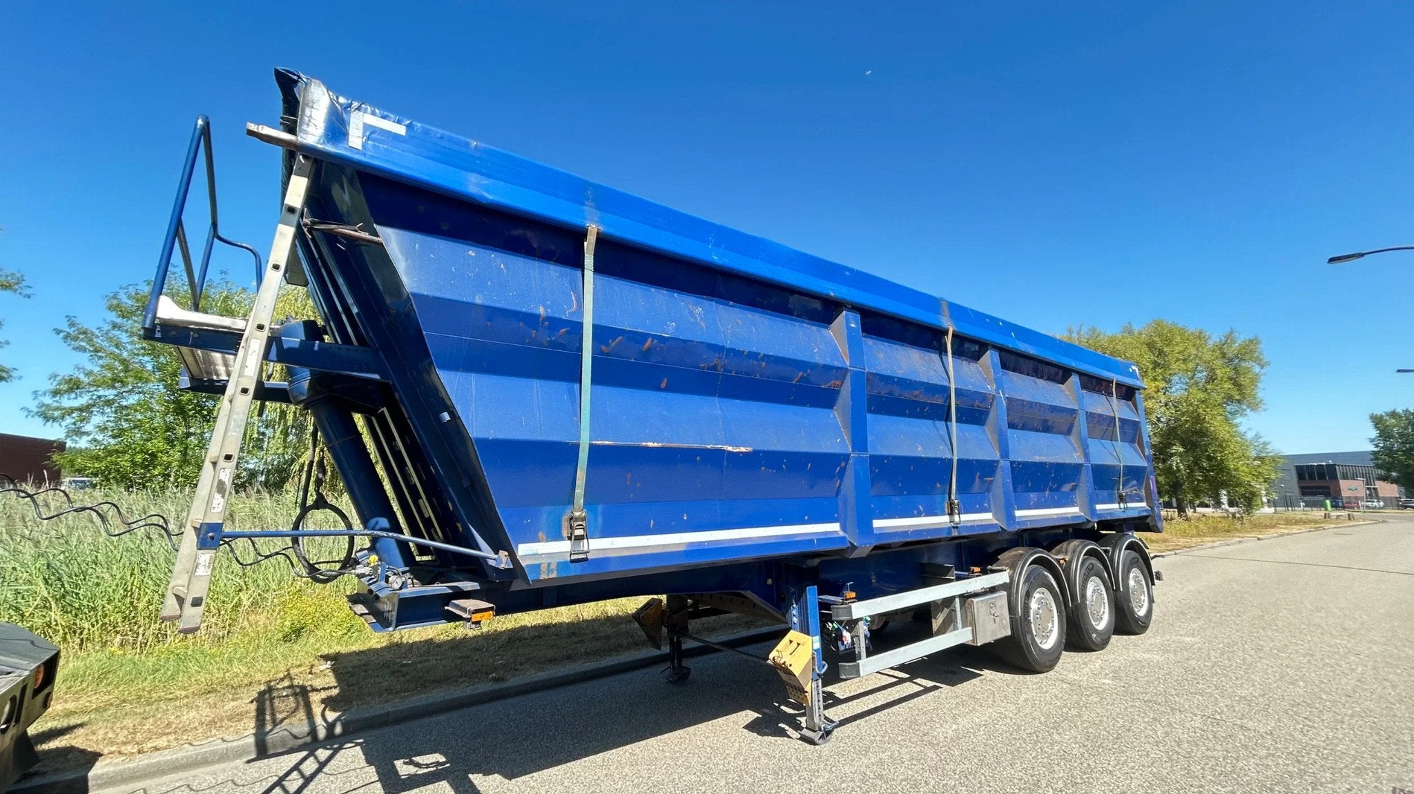 LUECK SKF35 Schrootkipper | 55 m3 | coil goot | lift axle |, Overige brandstoffen, Geïmporteerd, Aanhangers en Opleggers, Te koop