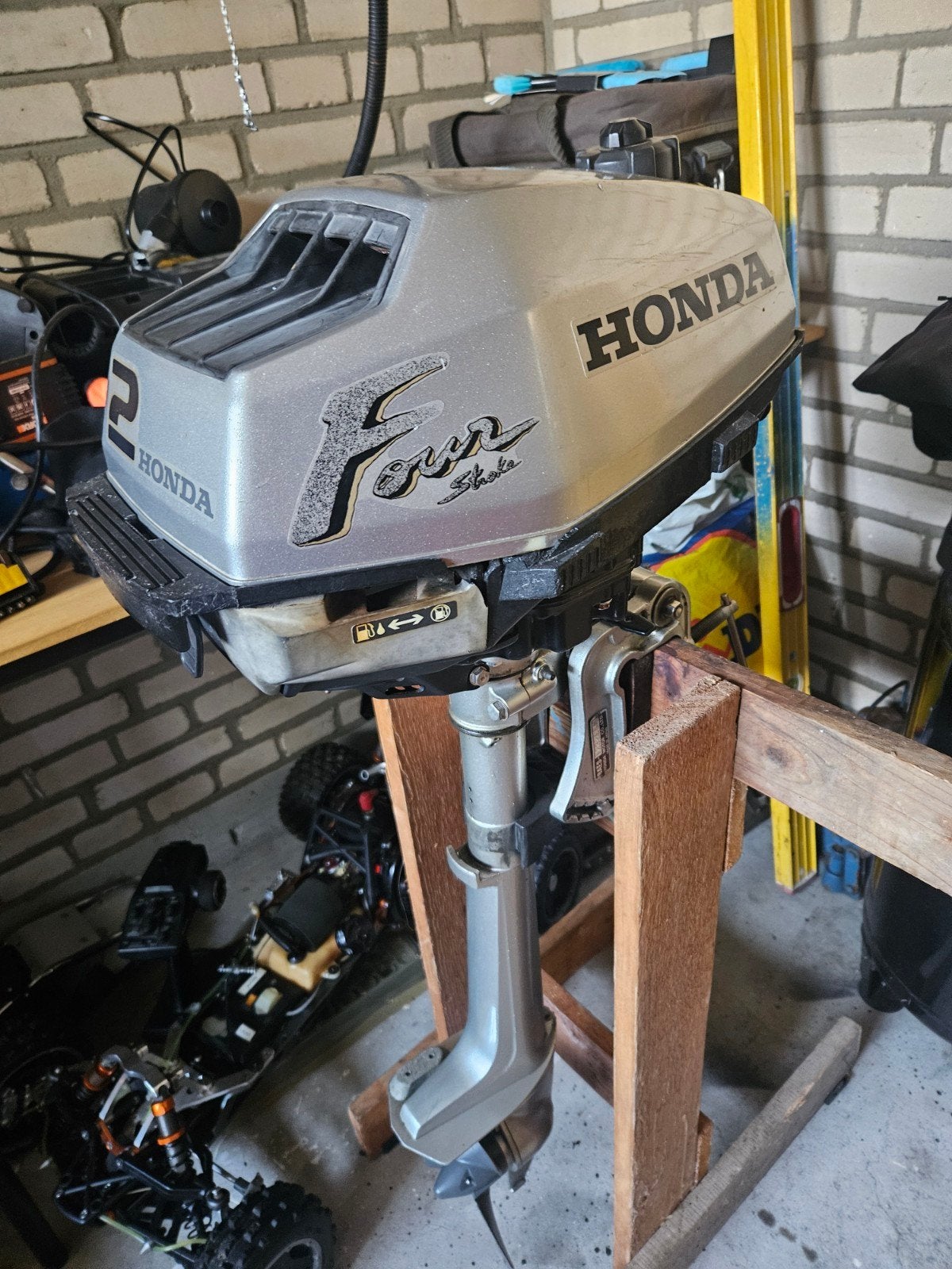 Honda 2 PK buitenboordmotor - Four Stroke opknapper, Watersport en Boten, Bootonderdelen, Ophalen of Verzenden, Gebruikt