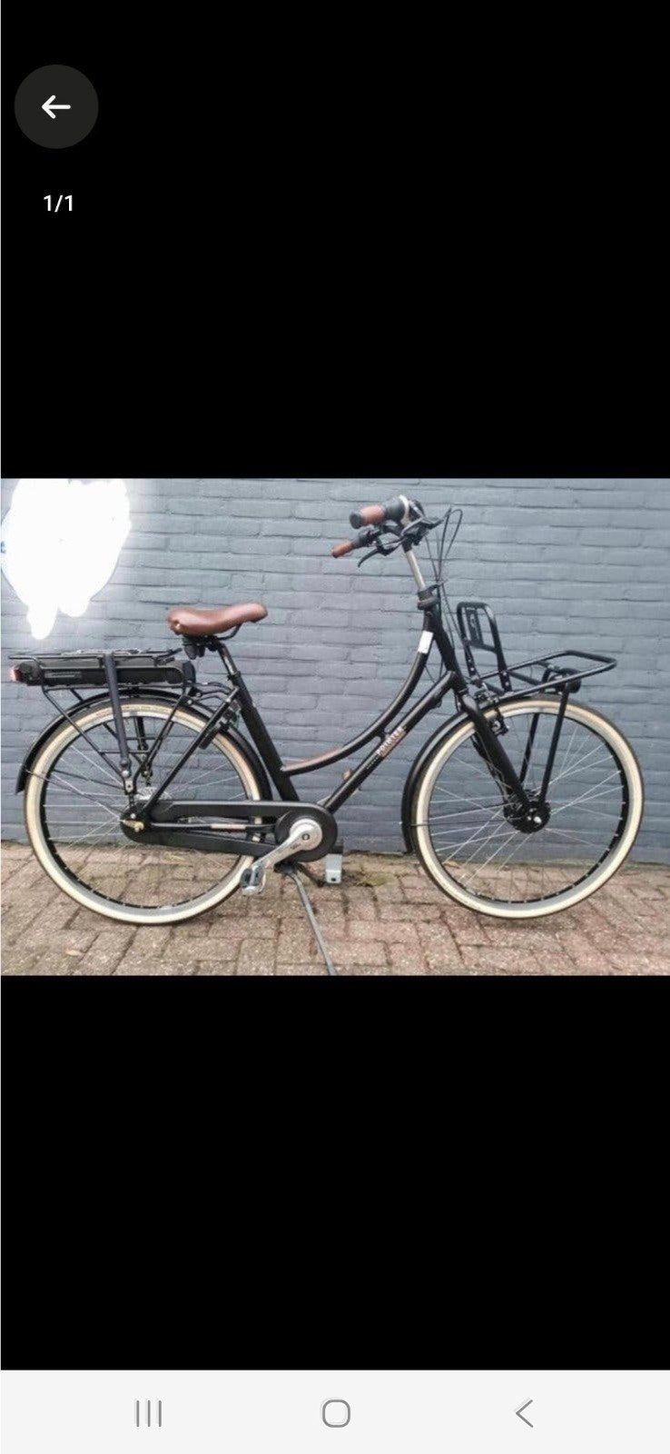 Elektrische dames fiets, Ophalen of Verzenden, Zo goed als nieuw