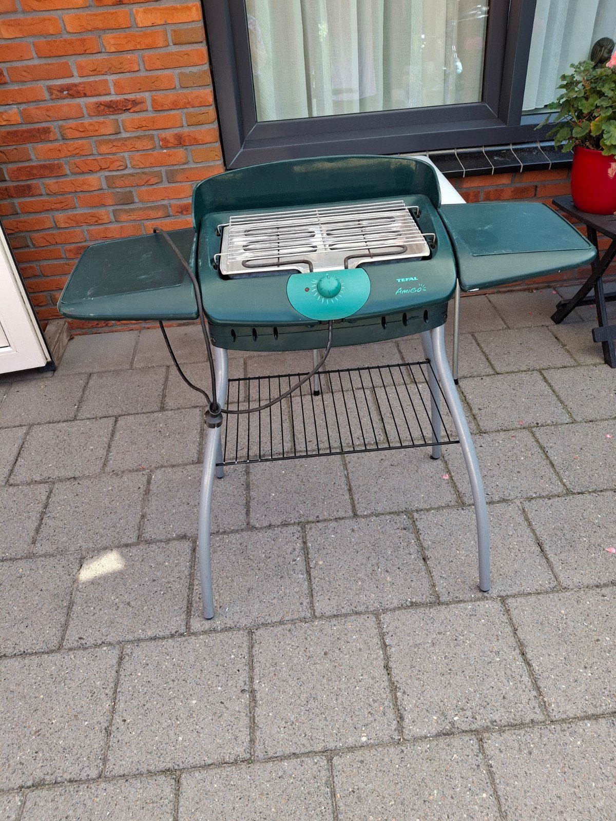 Tefal Amigo elektrische barbecue, Ophalen of Verzenden, Gebruikt, Tefal