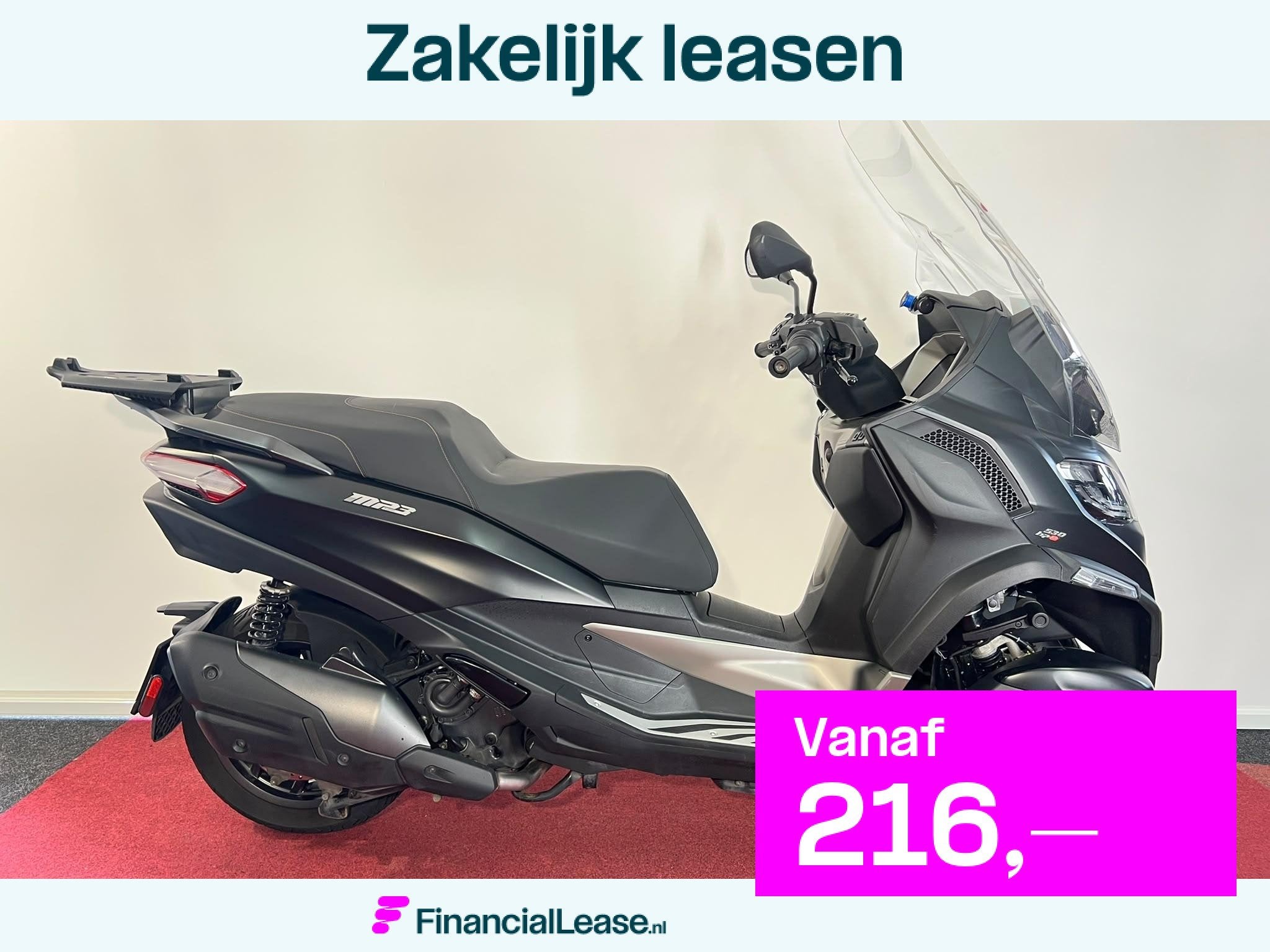 Piaggio 530 MP3 HPE Exclusive, Bedrijf, Handvatverwarming, 12 t/m 35 kW, Scooter