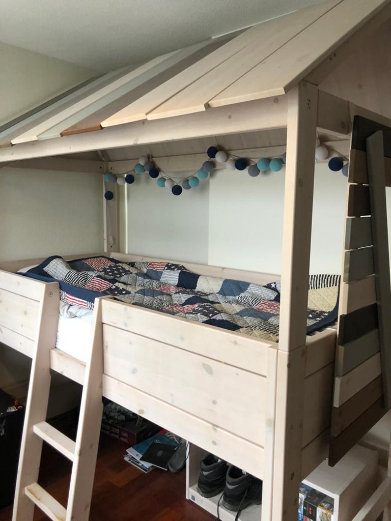 Lifetime halfhoogslaper boomhutbed, Kinderen en Baby's, Ophalen, Gebruikt, Halfhoogslaper