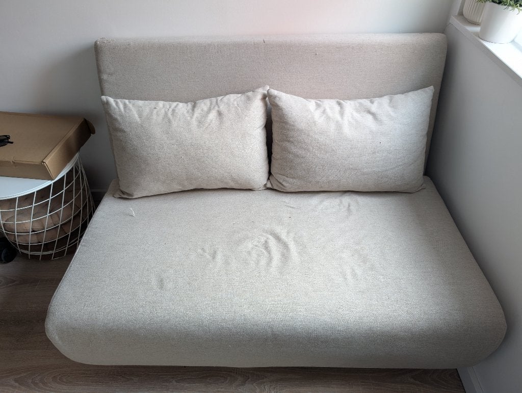Gratis afhalen - Slaapbank - Sklum model Elen, Huis en Inrichting, Slaapkamer | Slaapbanken, Ophalen, Gebruikt, 190 cm of minder