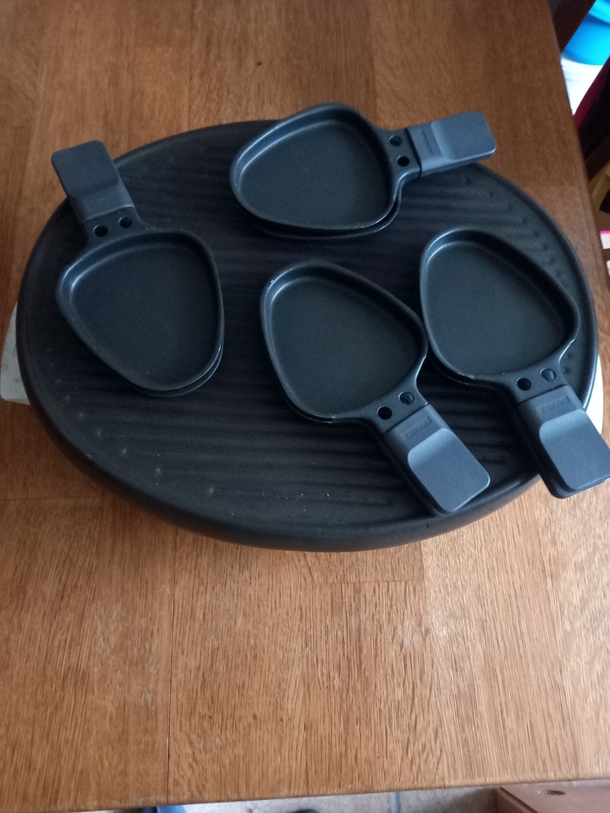Tefal Gourmetstel met 8 pannetjes, Ophalen of Verzenden, Gebruikt, Minder dan 4 personen