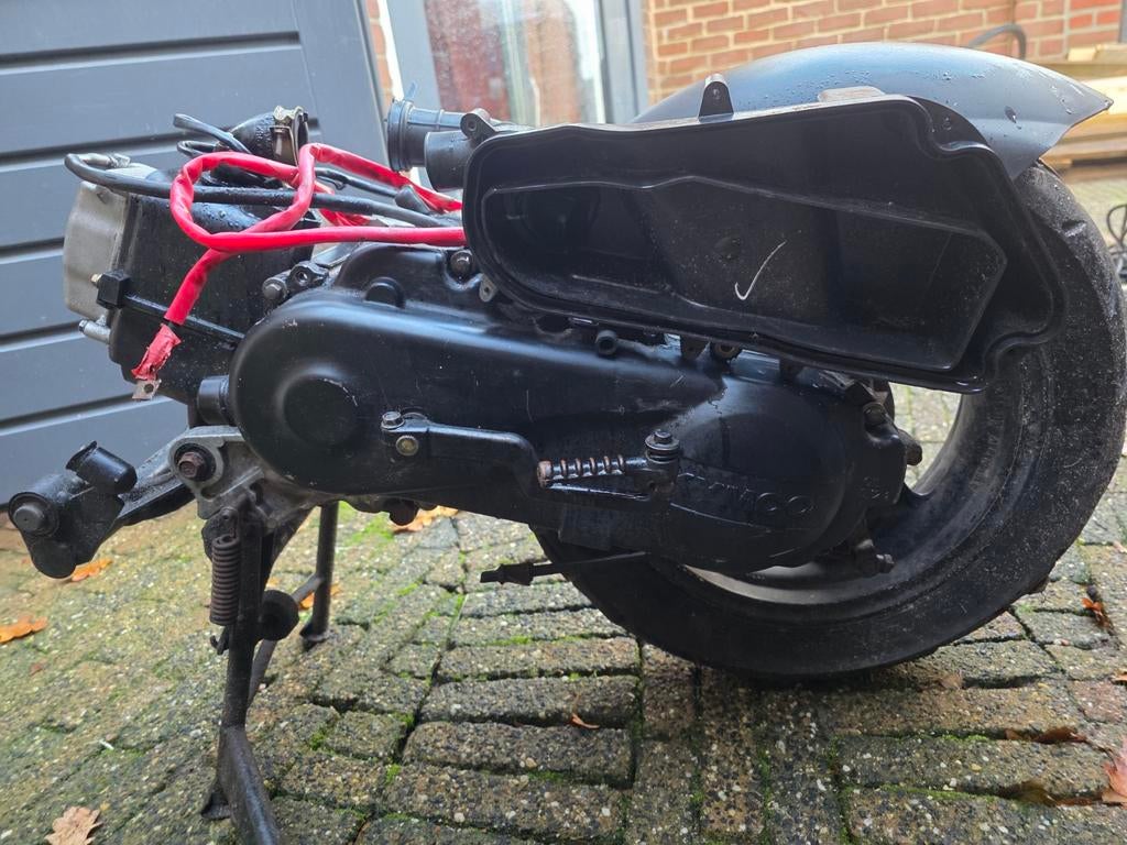 Kymco Agility 50 12inch met nieuwe 72cc Mezolly cilinder, Gebruikt, Maximaal 45 km/u, Ophalen of Verzenden, Agility