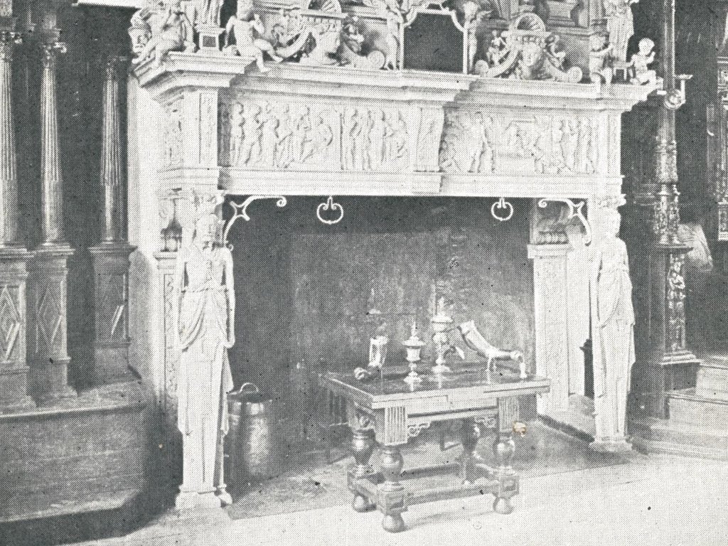 940729 Kampen Stadhuis Schoorsteenmantel 1905, Ophalen of Verzenden, Voor 1920, Gelopen, Overijssel