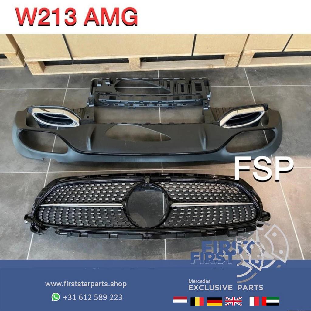 W213 E43 DIAMOND GRIL * AMG DIFFUSER origineel Mercedes E Kl, Auto-onderdelen, Overige Auto-onderdelen, Mercedes-Benz, Gebruikt