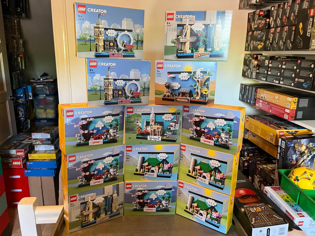 Lego Creator Ansichtkaarten - Nieuw in doos, Lego, Nieuw, Ophalen of Verzenden, Ongeopend/sealed