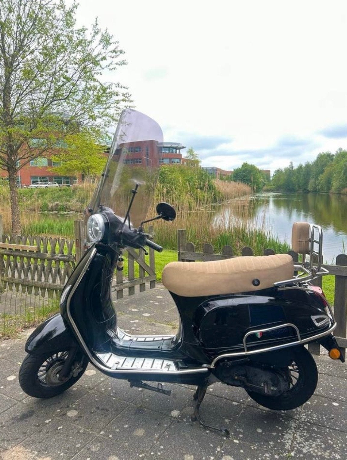 Senzo Rivalux Special Scooter Zwart - Blauw Kenteken, Ophalen, Gebruikt, Benzine, Overige merken