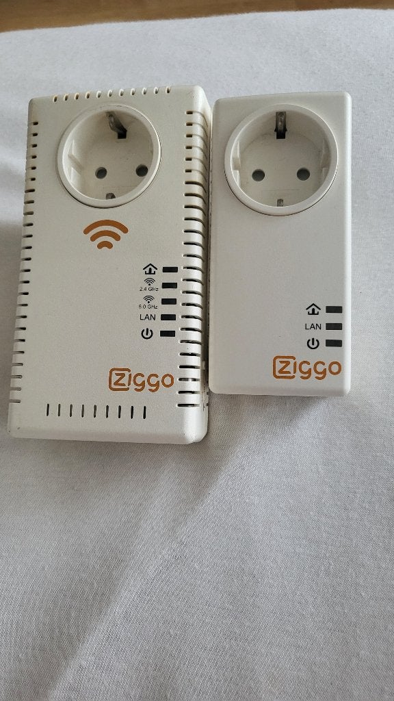 Ziggo Powerline WiFi Booster set – Sterk & Stabiel Internet, Ophalen of Verzenden, Gebruikt, Ziggo WiFi booster