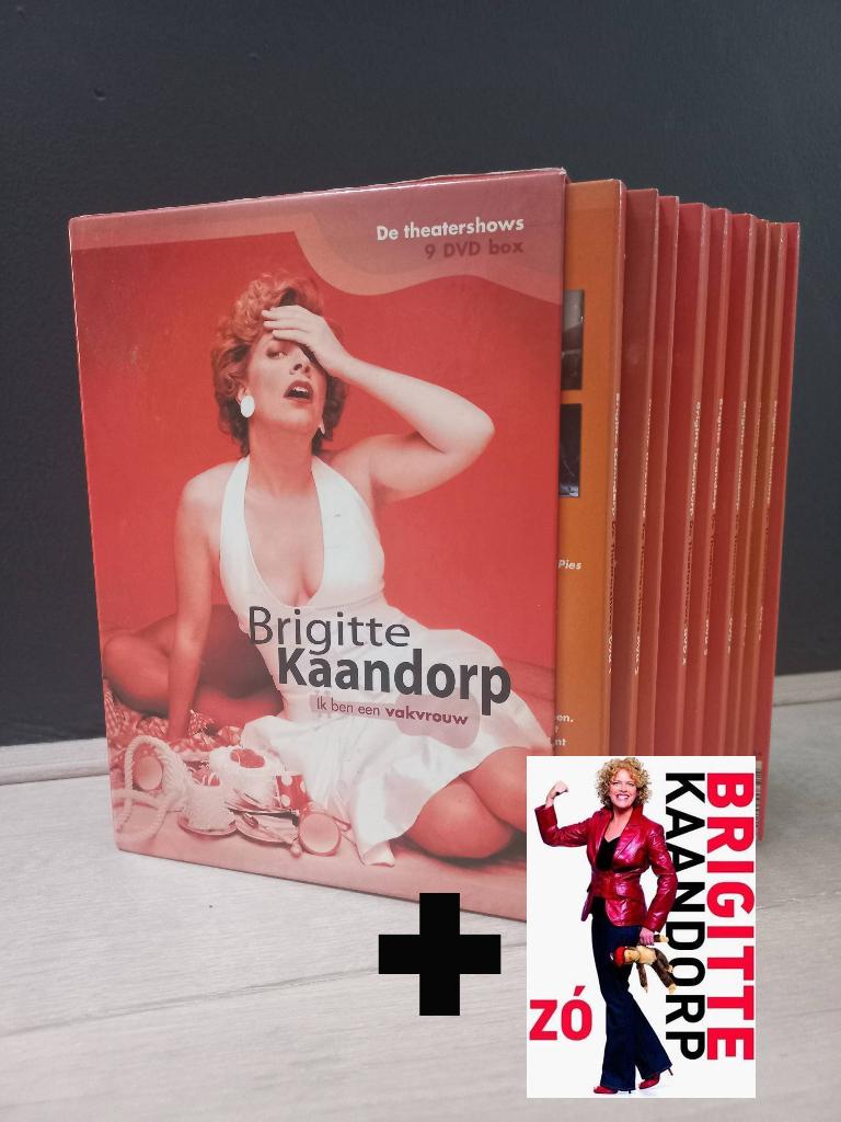 Brigitte Kaandorp - Ik Ben Een Vakvrouw (9xDVD BOX) + Zó, Alle leeftijden, Ophalen of Verzenden, Zo goed als nieuw, Stand-up of Theatershow