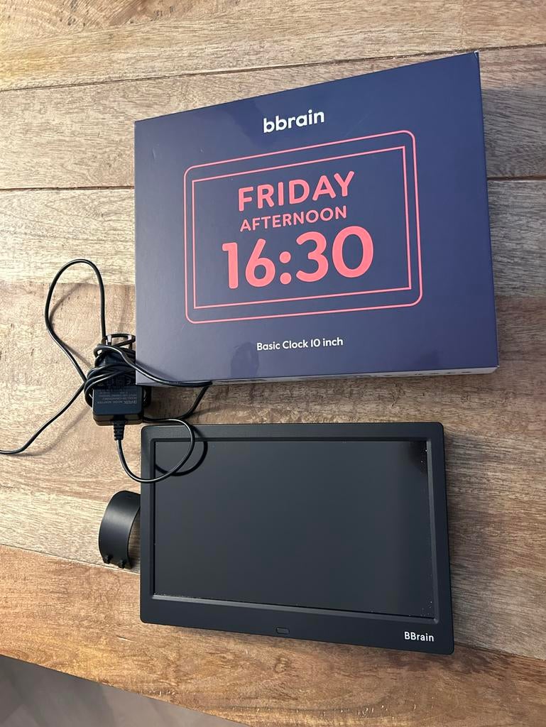 Bbrain dementie klok 10 inch, Verzenden, Zo goed als nieuw