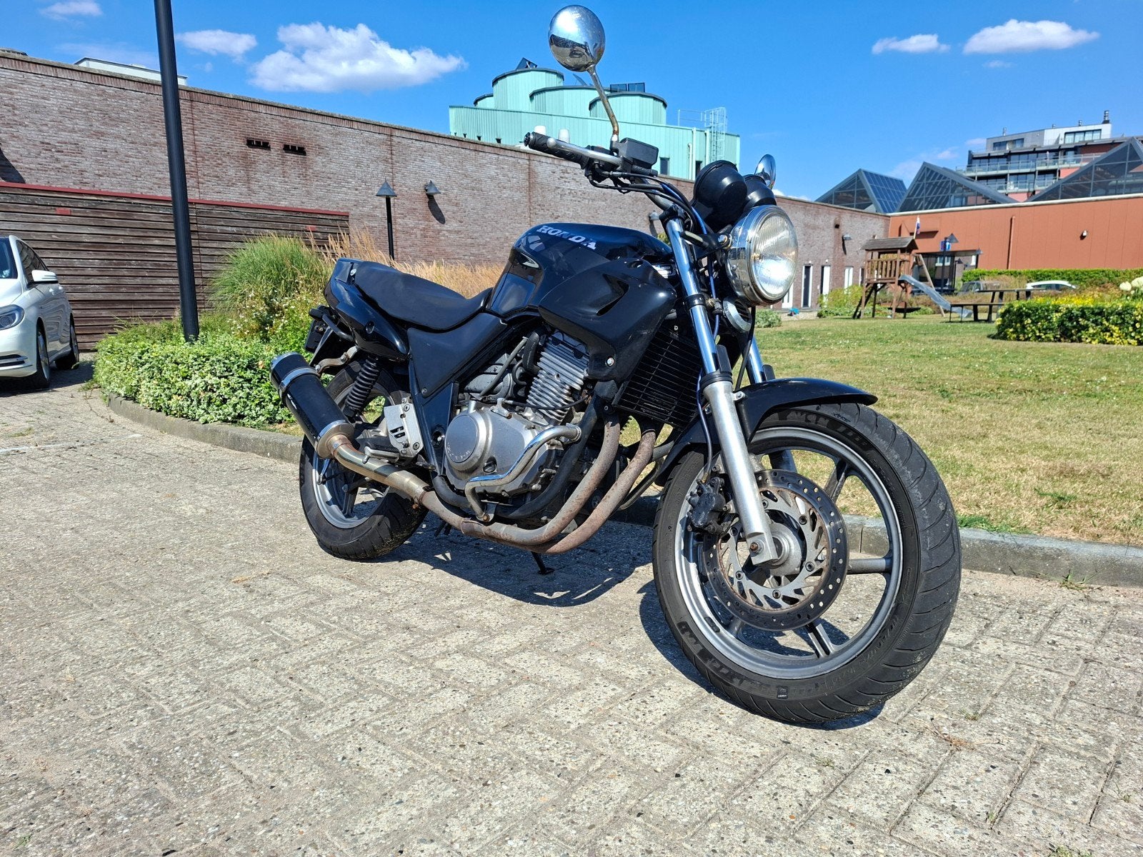 Honda CB500 1994 met leuke opties, 2 cilinders, Gebruikt, Particulier, 500 cc