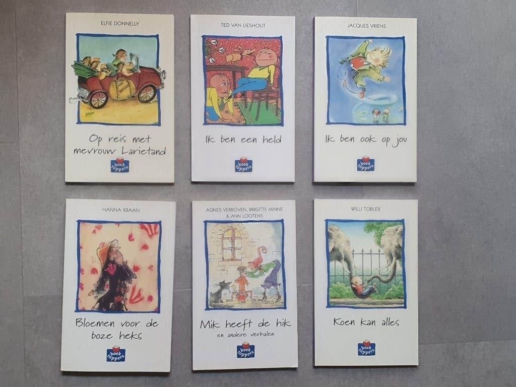 6 boeken uit de serie Boektoppers (avi 5/6), Gelezen, Fictie algemeen, Diverse auteurs, Ophalen of Verzenden