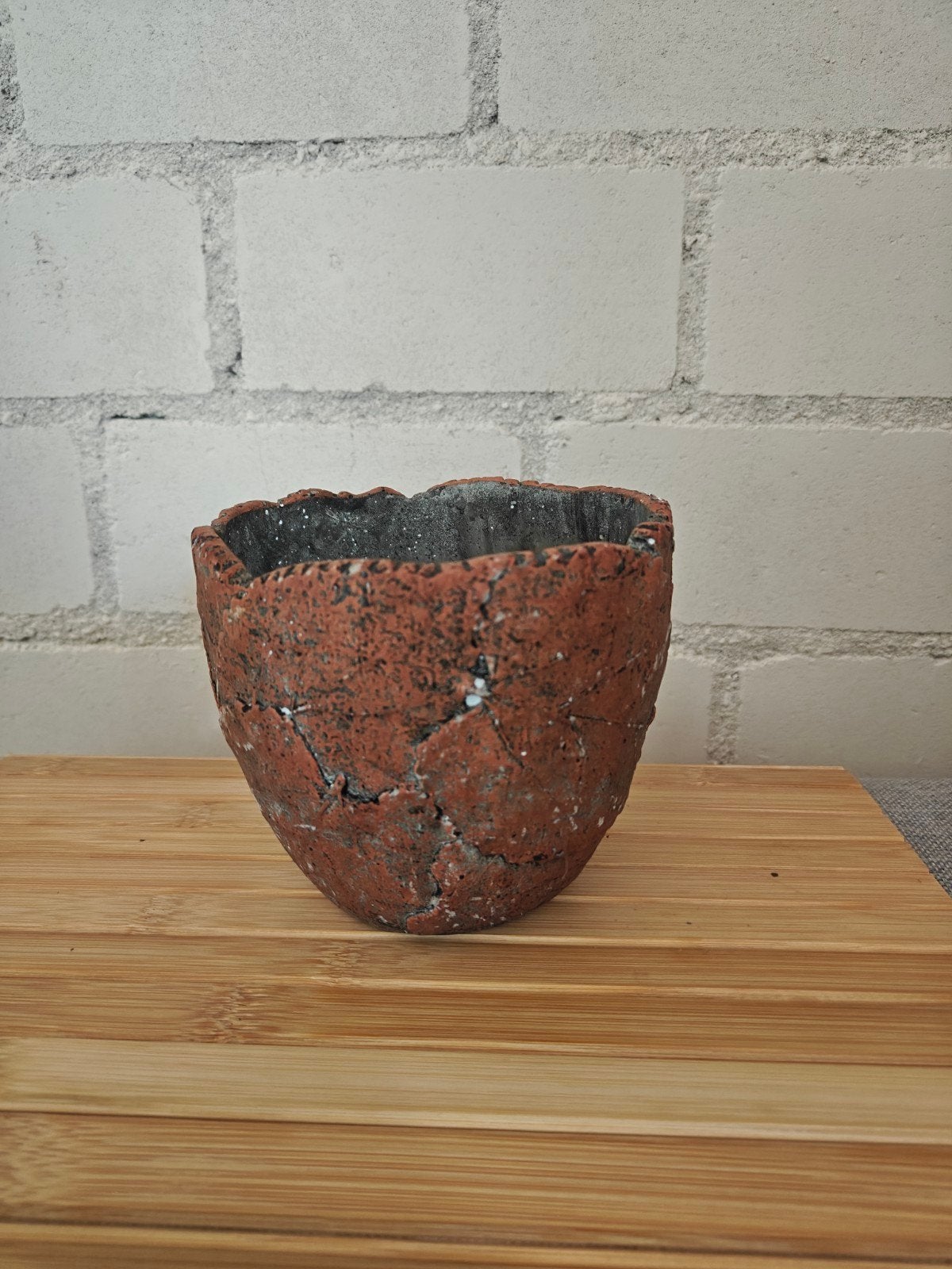 Unieke terracotta pot, Ophalen of Verzenden
