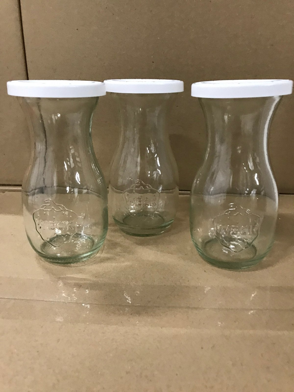 Weckflessen met plastic deksel, Ophalen of Verzenden, Nieuw, Overige typen