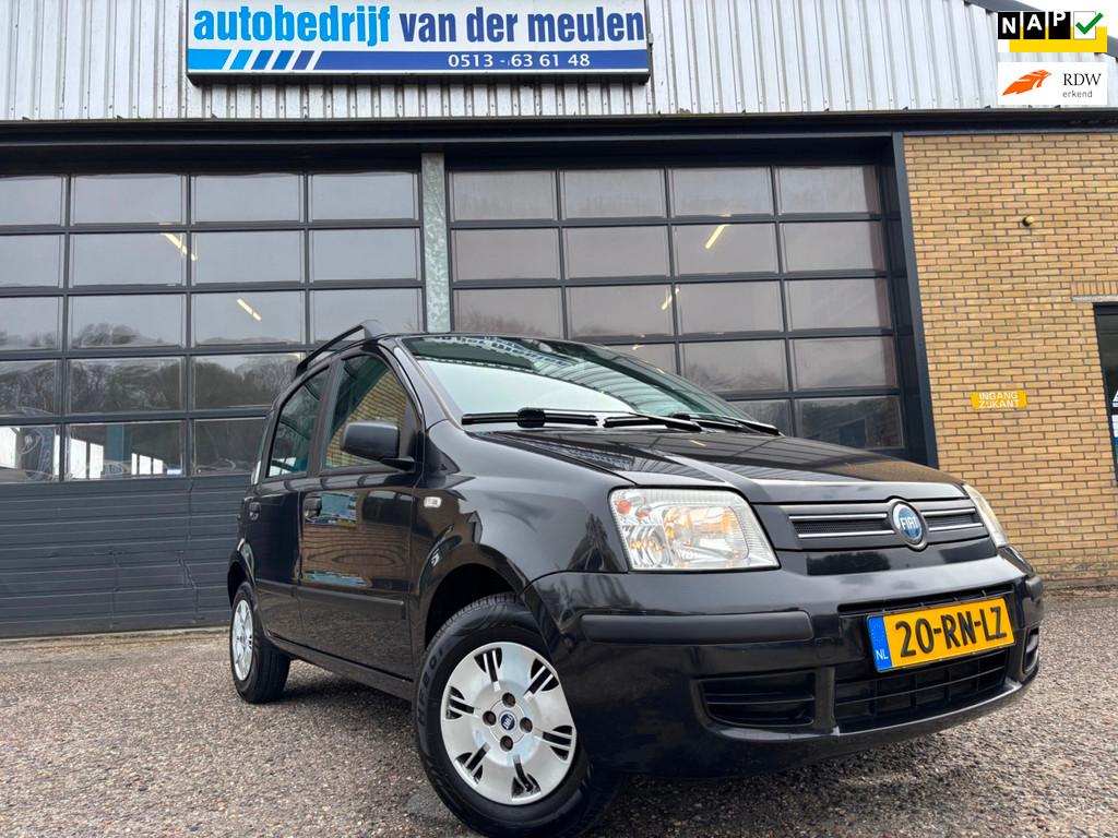 Fiat Panda 1.2 Navigator 1e eigenaar nieuwstaat!, Auto's, Voorwielaandrijving, Stof, Gebruikt, Zwart