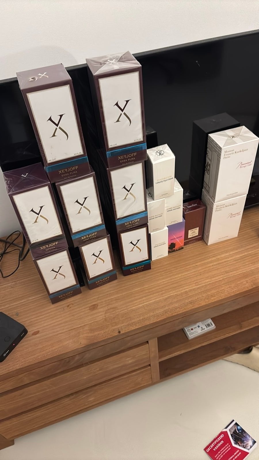 Diverse luxe parfums - Xerjoff, Louis Vuitton, Maison Franci, Ophalen of Verzenden, Nieuw