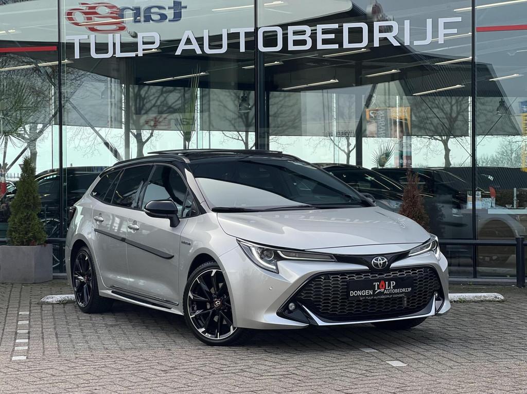 Toyota Corolla Touring Sports 2.0 Hybrid GR-Sport Plus Mooi!, Auto's, 1345 kg, Gebruikt, Zwart, 4 cilinders
