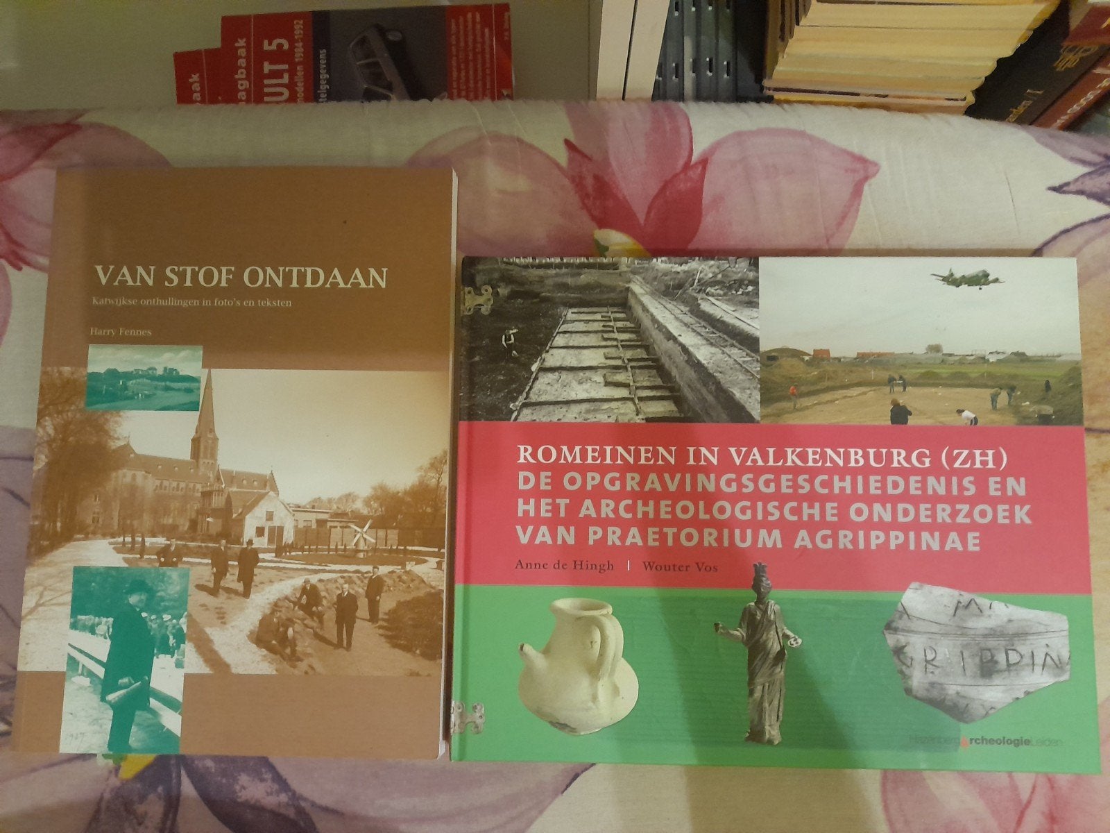 2 boeken: Archeologie en geschiedenis Valkenburg (ZH), Ophalen of Verzenden, 20e eeuw of later, Zo goed als nieuw, Harry Fransen, Anne de Hingh, Wouter Vos