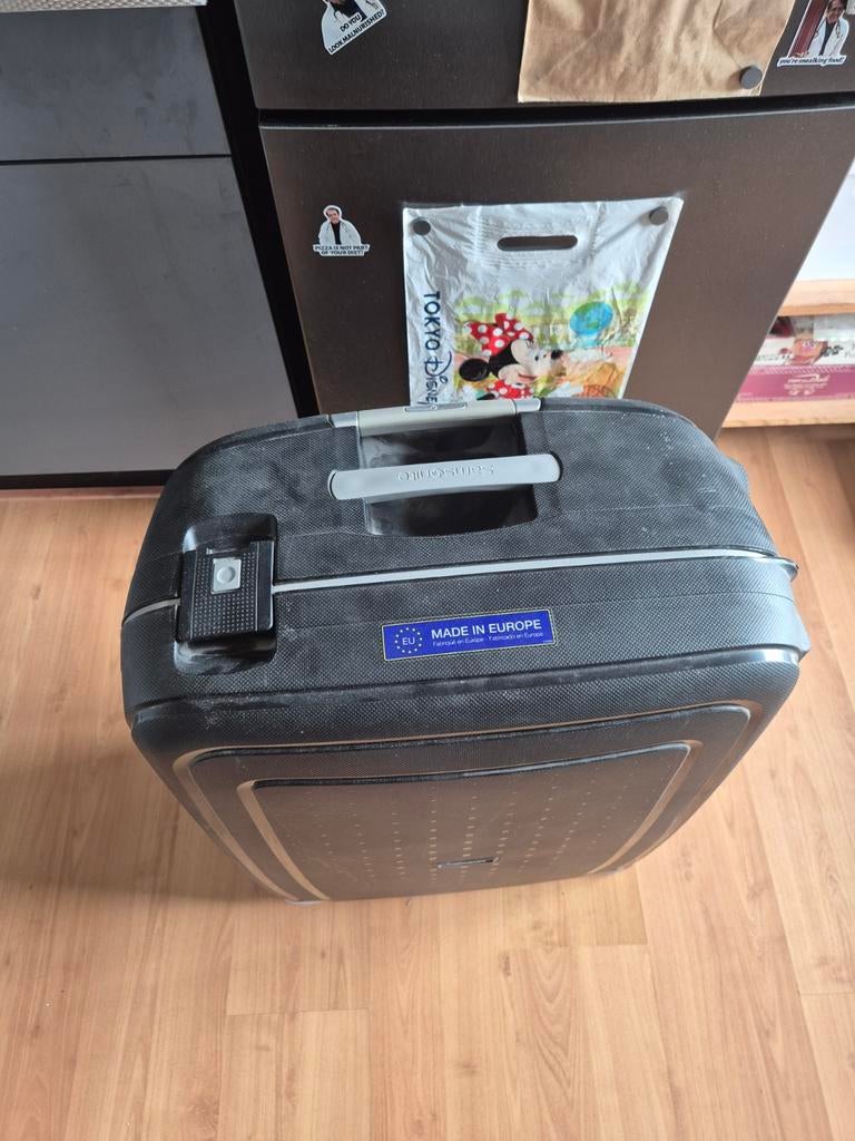 Samsonite S'cure Spinner 75 (Zwart), Sieraden, Tassen en Uiterlijk, Koffers, Hard kunststof, 45 tot 55 cm, Zo goed als nieuw, 70 cm of meer