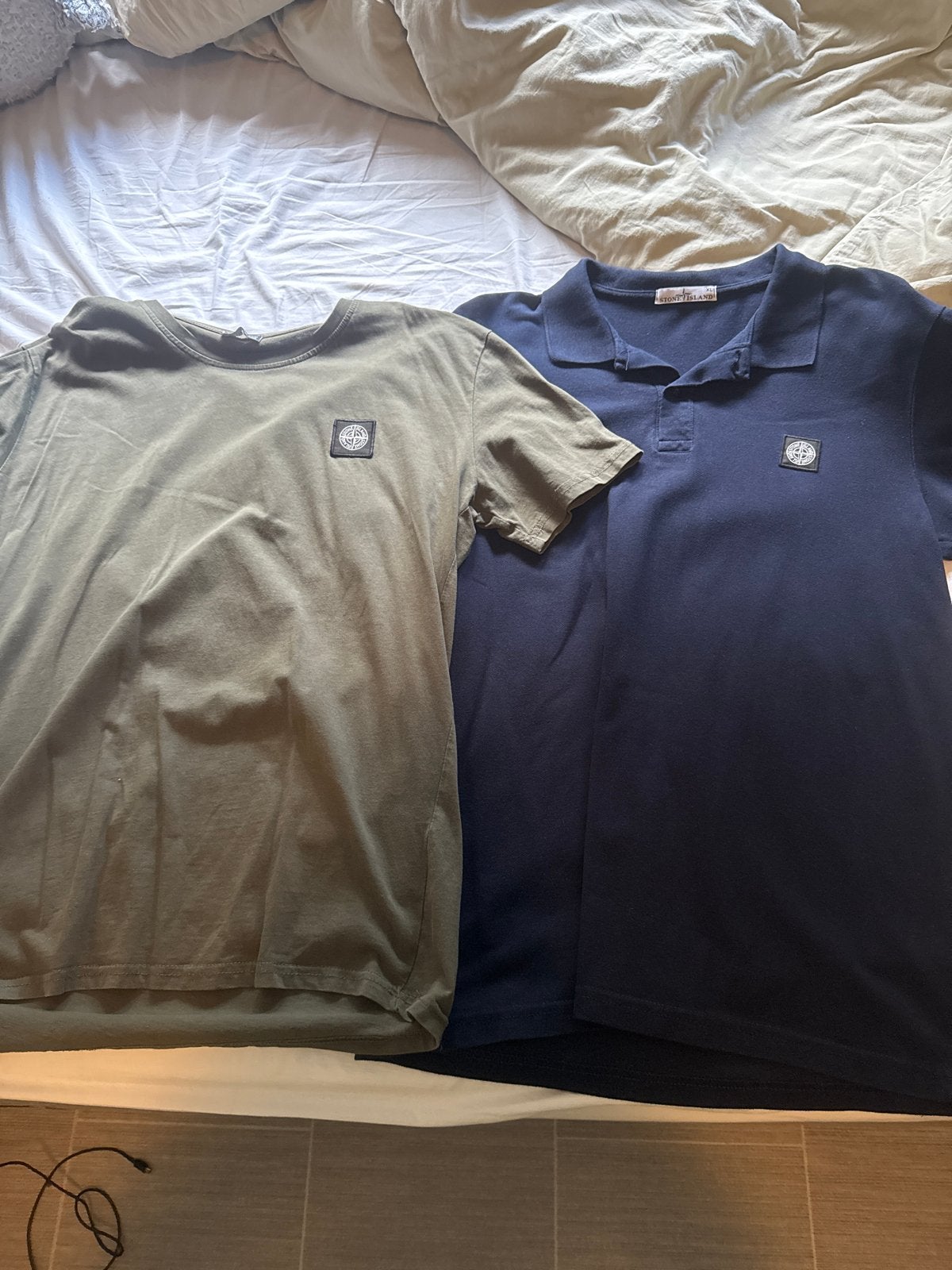 Stone Island T-shirt en Polo Maat M, Ophalen of Verzenden, Gedragen, Maat 48/50 (M), Groen