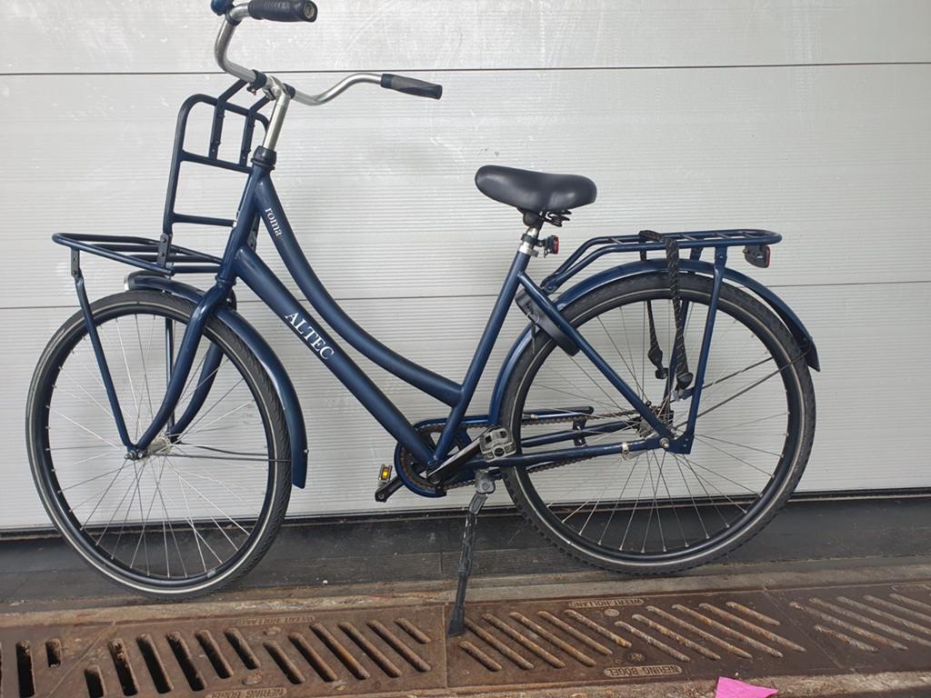 Altec Transportfiets Dames - Blauw - Gebruikt, Terugtraprem, Gebruikt, 50 tot 53 cm, Ophalen