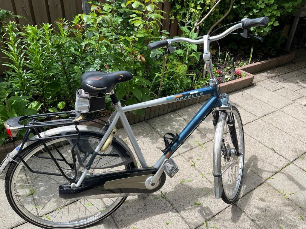 Gazelle zeer nette herenfiets, Ophalen, Versnellingen, Zo goed als nieuw, Gazelle