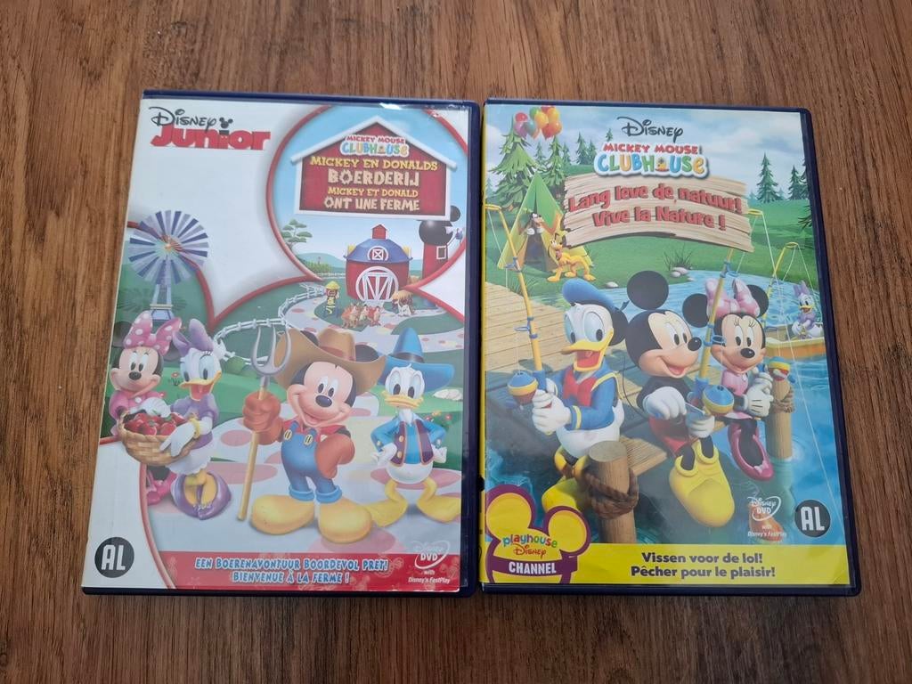 Mickey mouse Clubhuis 2x dvds
In mooie nette staat, Cd's en Dvd's, Alle leeftijden, Ophalen of Verzenden, Zo goed als nieuw, Amerikaans
