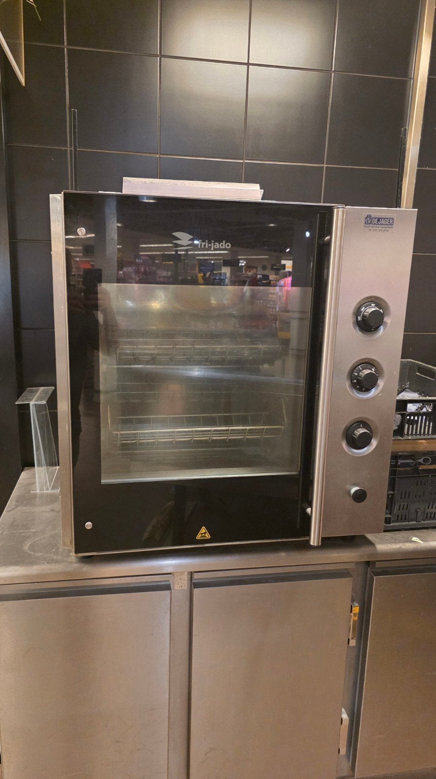Fri-Jado Kipgrill TDR 5M - Professionele Rotisserie, Ophalen of Verzenden, Gebruikt