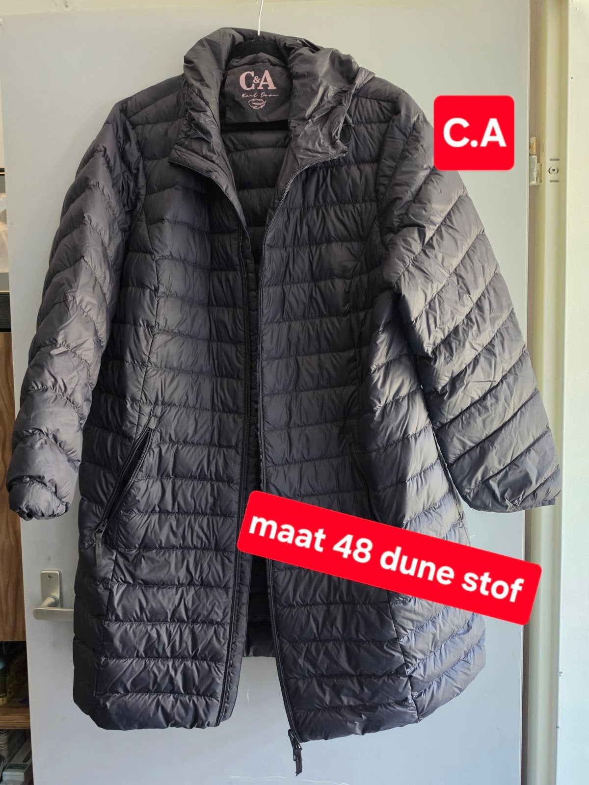 maat 48, Ophalen of Verzenden, Zo goed als nieuw, Zwart, Broek of Spijkerbroek