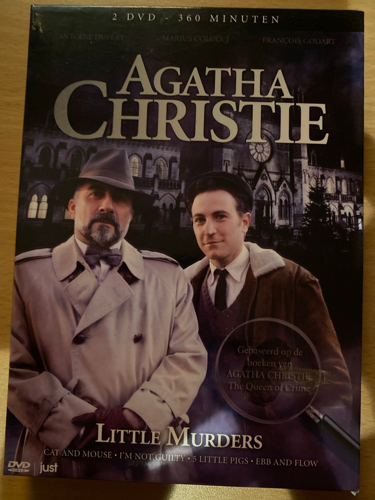 Agatha Christie: Little Murders (2 DVD, 360 minuten), Gebruikt, Ophalen of Verzenden, Inclusief doosje, Vanaf 12 jaar
