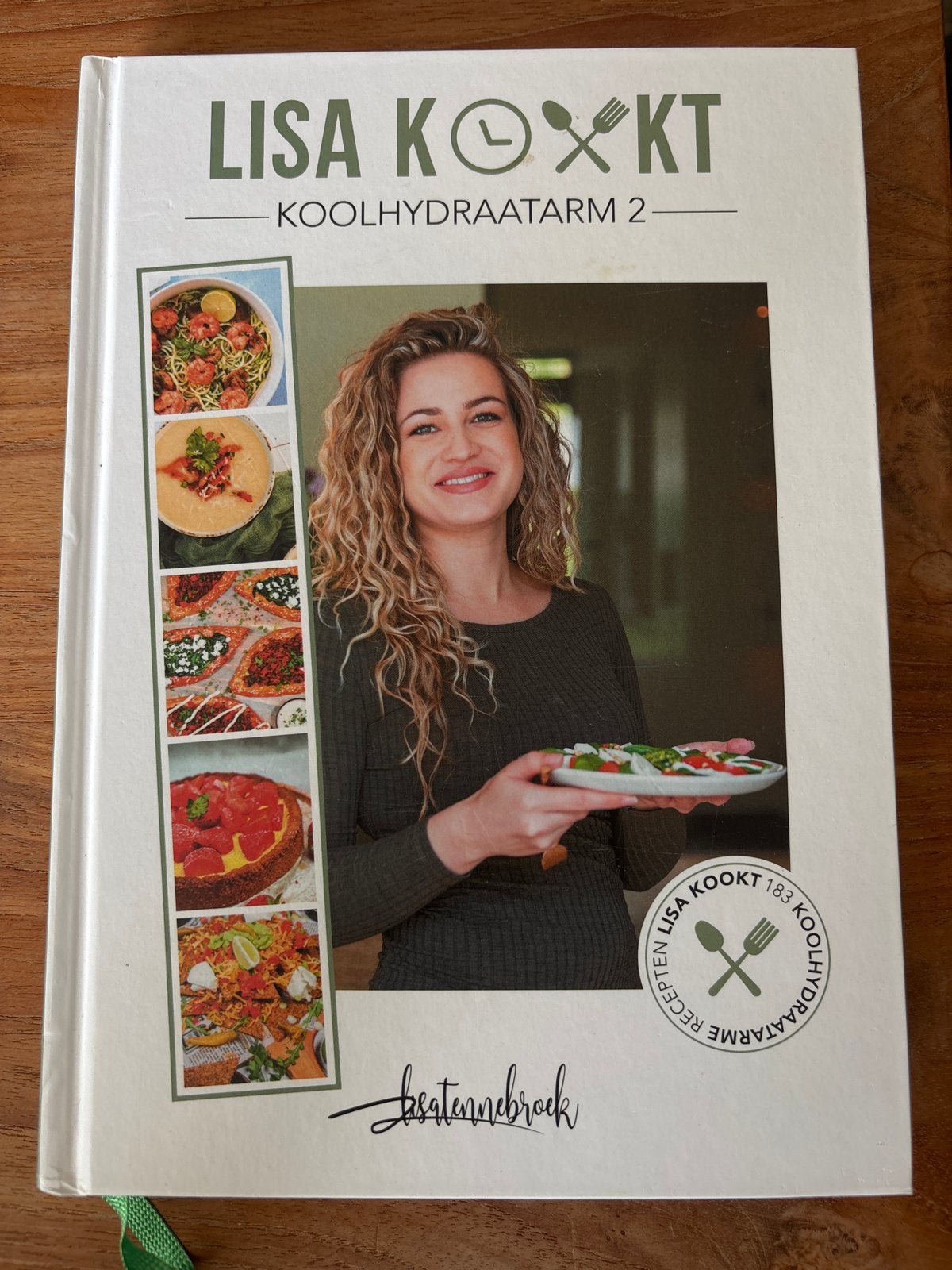 Lisa Kookt Koolhydraatarm 2 - Kookboek, Boeken, Voorgerechten en Soepen, Ophalen of Verzenden, Zo goed als nieuw, Gezond koken