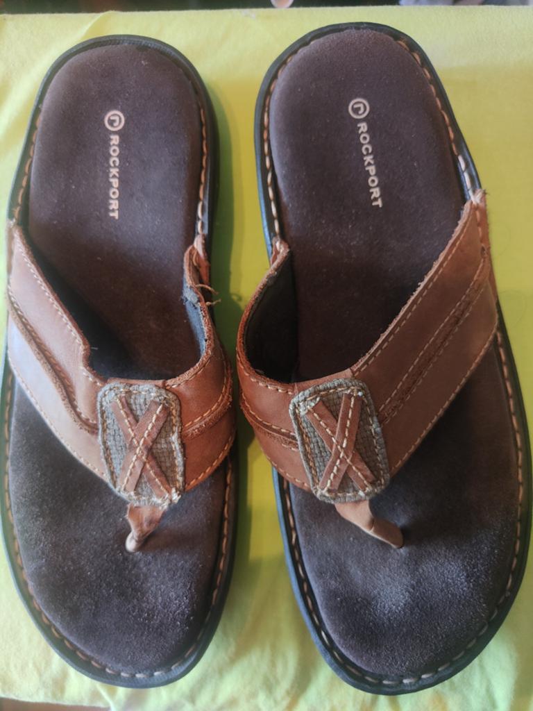 Rockport Heren Slippers - Comfortabel en Stijlvol, Kleding | Heren, Schoenen, Slippers, Bruin, Ophalen of Verzenden, Rockport