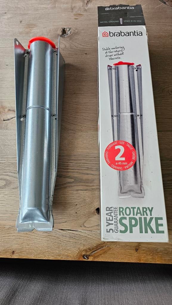 Brabantia Grondanker - voor Droogmolen Topspinner & Lift-O-M, Ophalen of Verzenden, Nieuw, Droogmolen