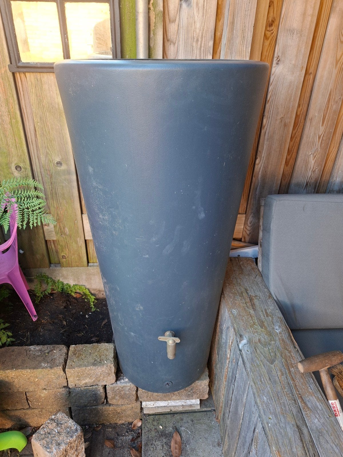 Regenton 150 liter met kraantje, Tuin en Terras, Regentonnen, Ophalen