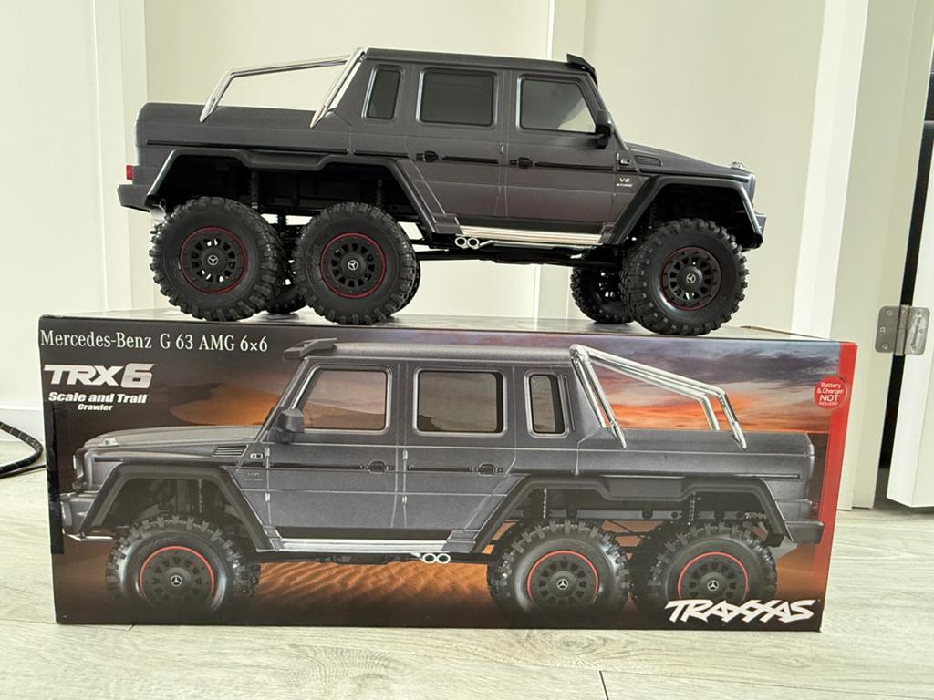 Traxxas TRX6, Hobby en Vrije tijd, Modelbouw | Auto's en Voertuigen, Zo goed als nieuw, Auto, Groter dan 1:32, Overige merken
