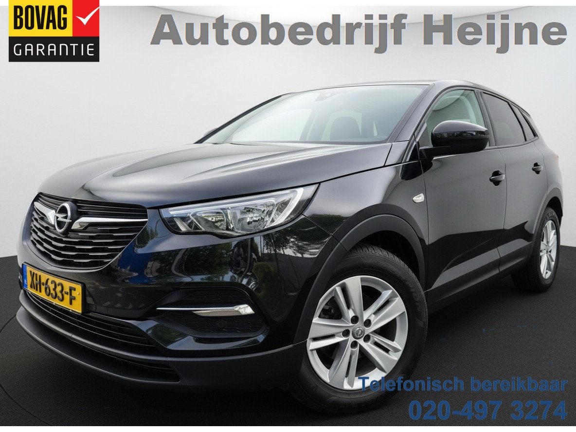 Opel Grandland X 1.2 TURBO 130PK EDITION CAMERA/PDC/NAVIGATI, 12 maanden, Gebruikt, Euro 6, 1199 cc